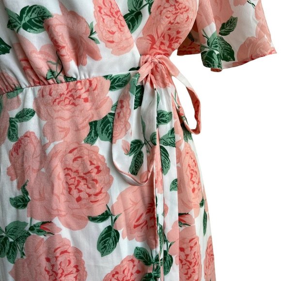 Show Me Your Mumu Marianne Floral Wrap Maxi Dress NWT - Picture 5 of 12